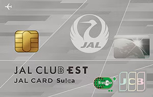 JALCLUBESTカードの券面