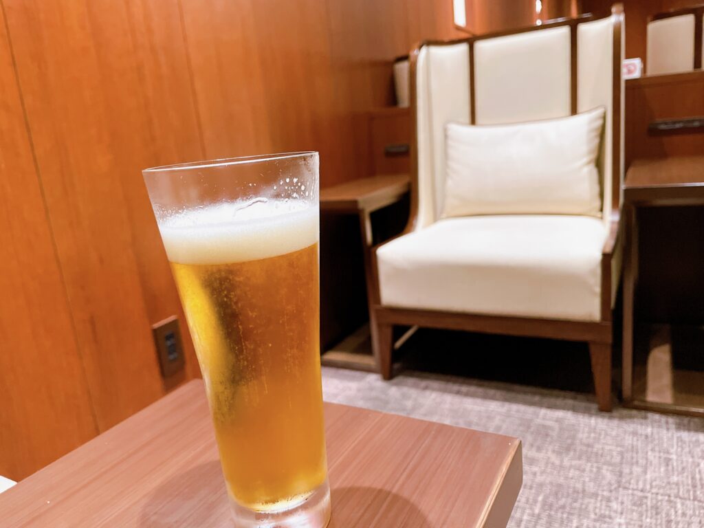 鹿児島空港のJALラウンジ