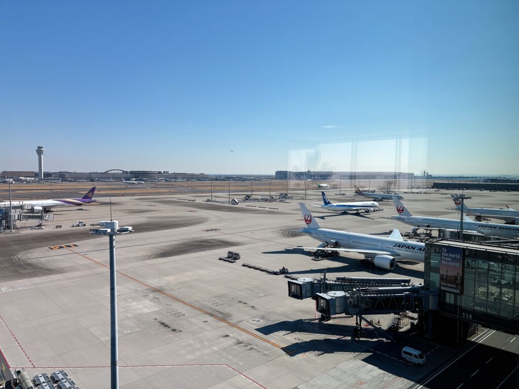 羽田空港からの眺望