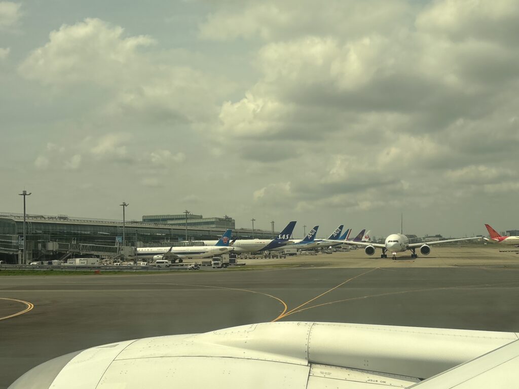 空港の様子