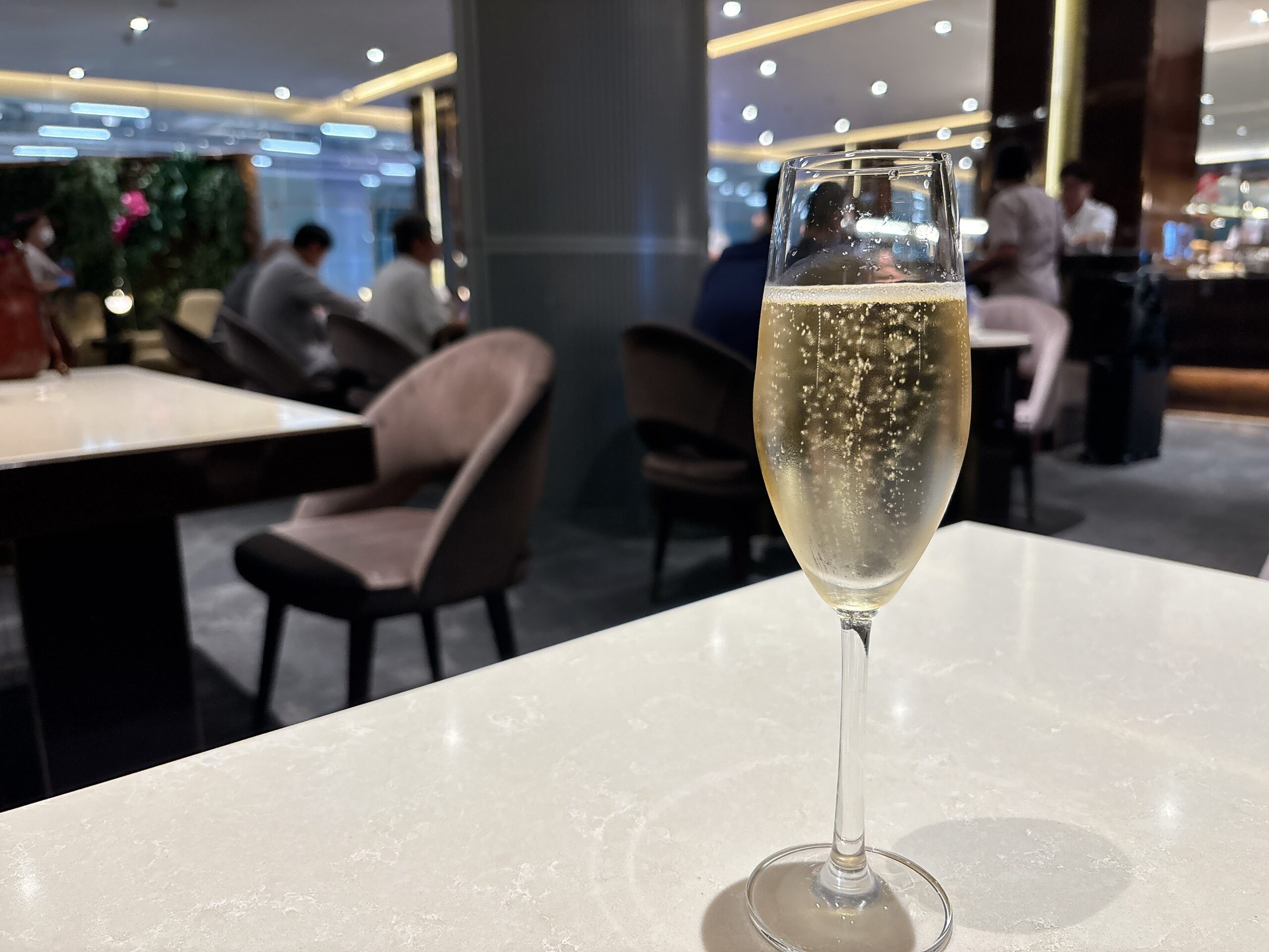 スワンナプーム国際空港タイ航空ラウンジ