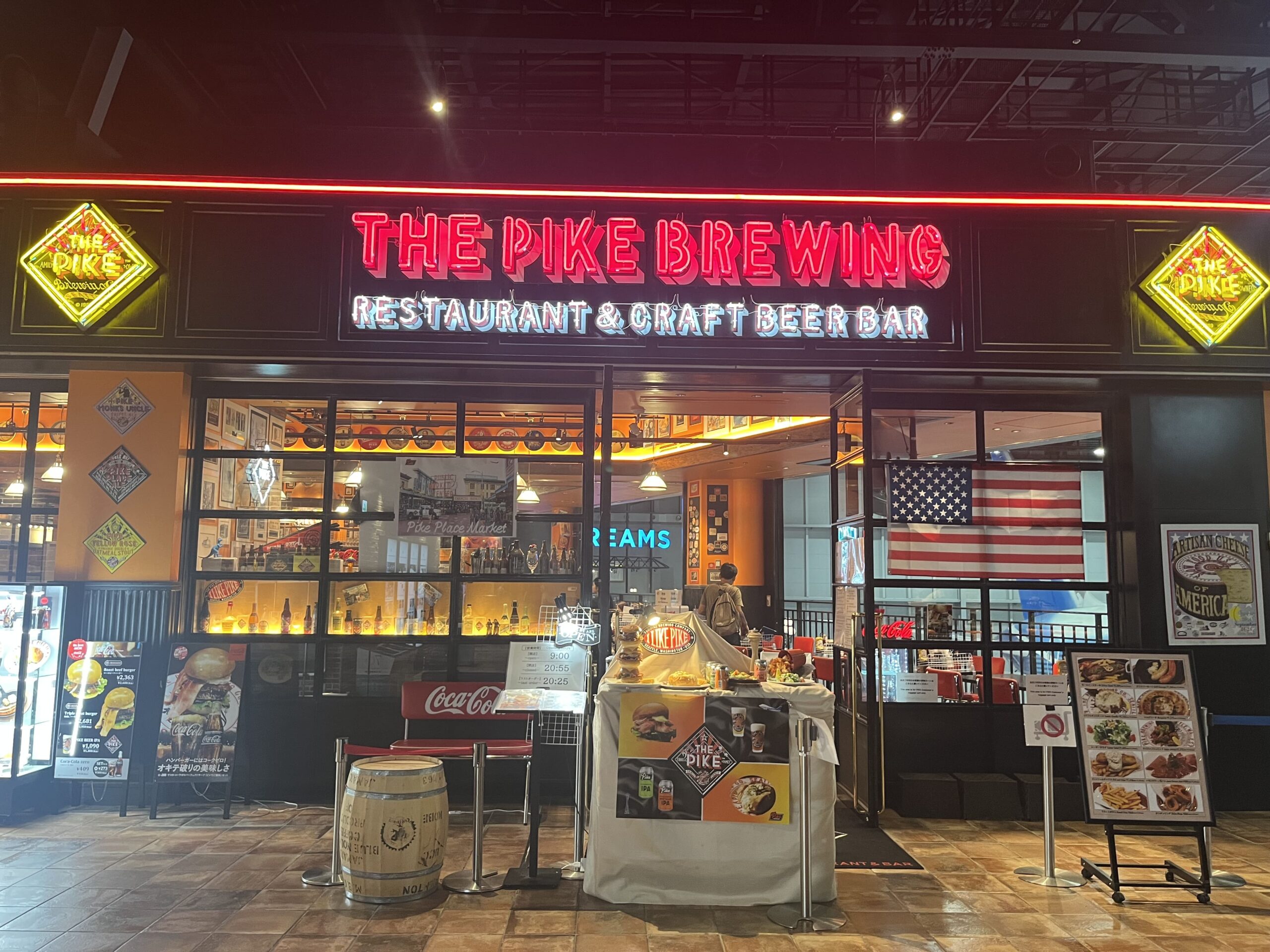 The Pike Brewing Restaurantの外観