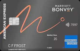 Marriott Bonvoy®アメリカン・エキスプレス®・カード通常カードの券面