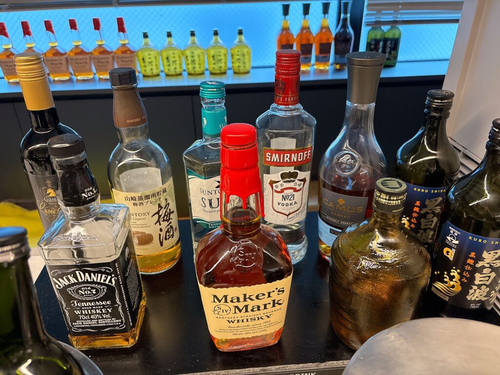 アルコールコーナー