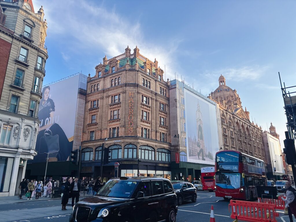 ロンドンの街並み