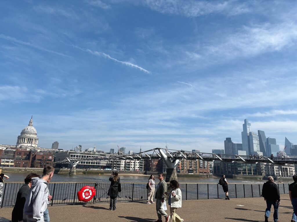 ロンドンの街並み
