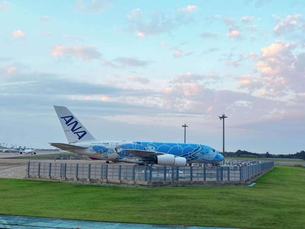 ANA A380の機材