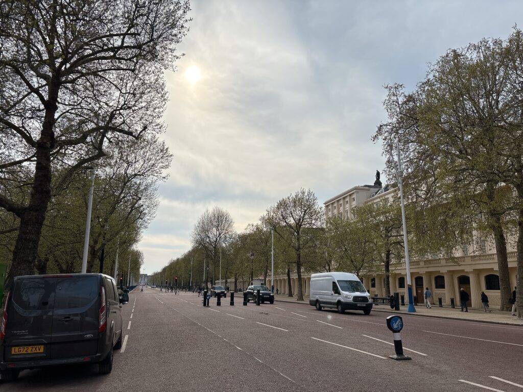 ロンドンの街並み