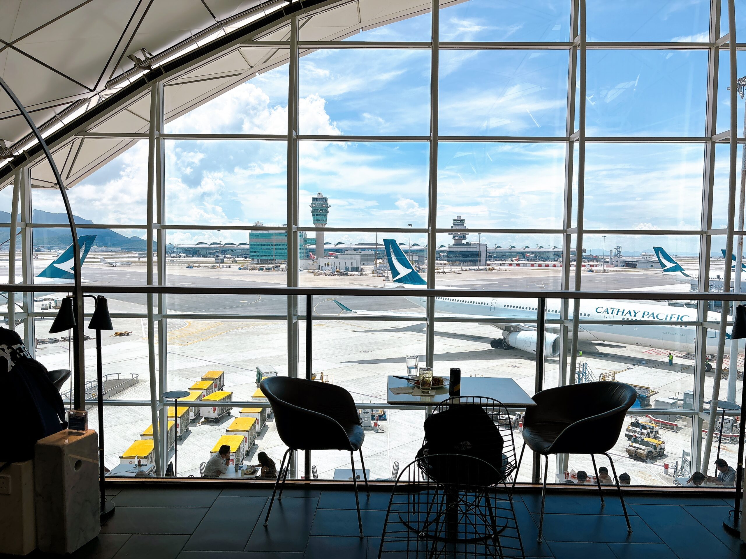 香港国際空港のセンチュリオンラウンジ