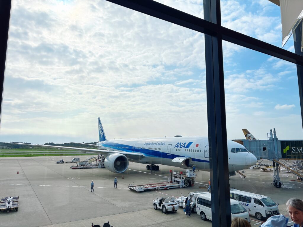 ANAのB777-300ER機材