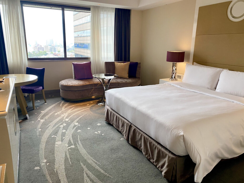 東京マリオットホテルの客室