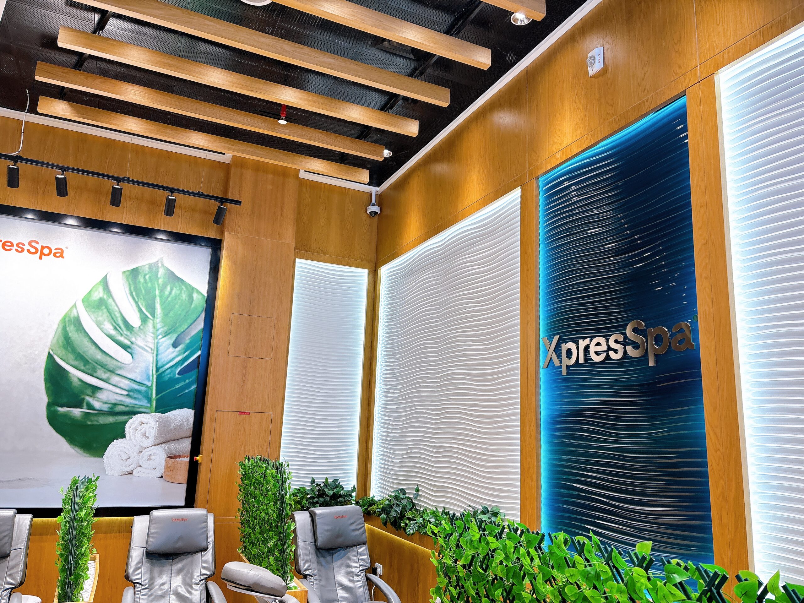 アブダビのザイード国際空港のリフレッシュ施設