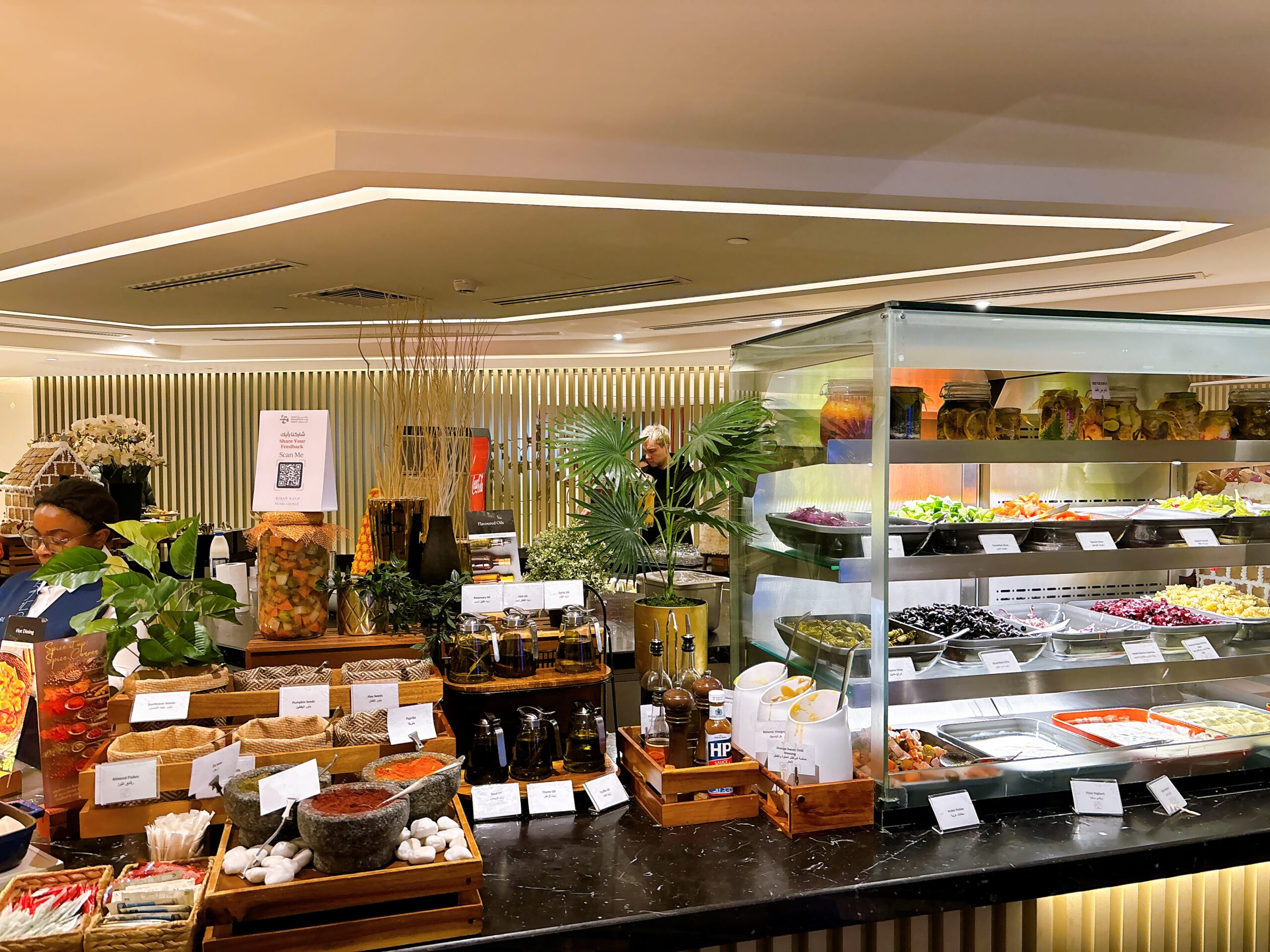 ザイード国際空港のプライオリティパスラウンジ