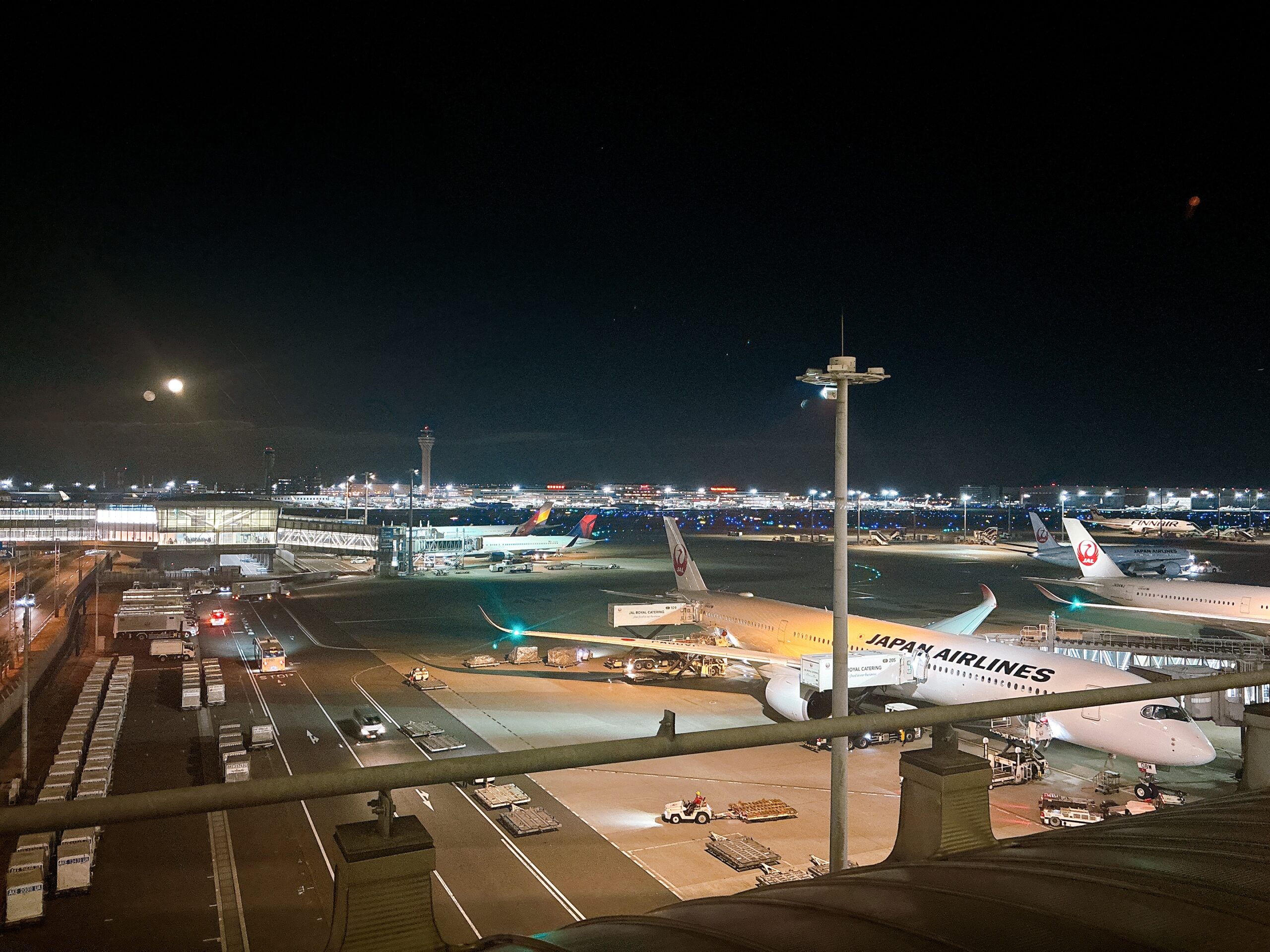 羽田空港第3ターミナルの様子