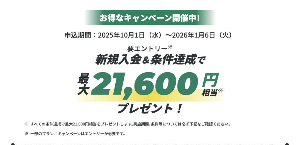 三井住友カード新規入会キャンペーン情報