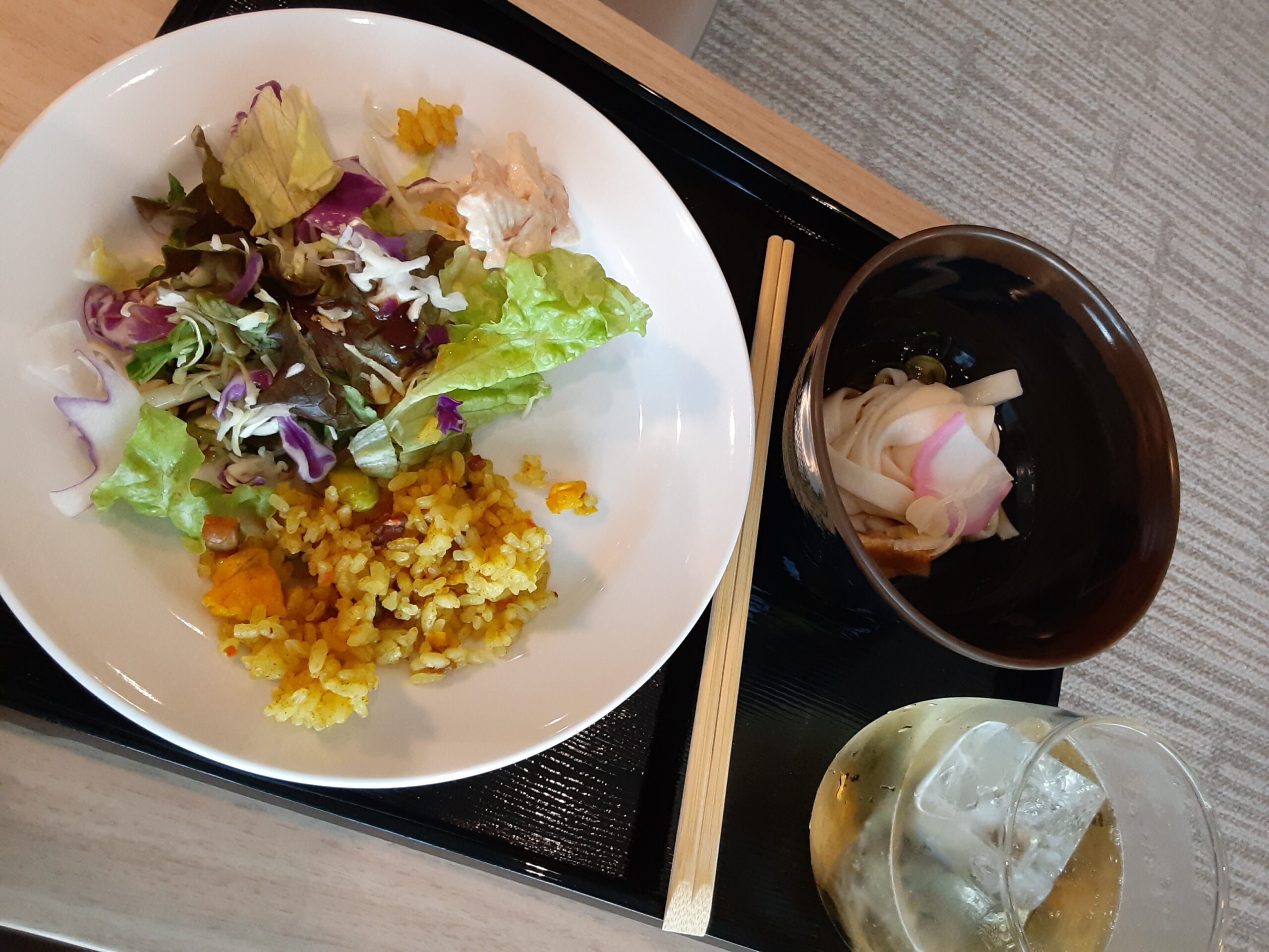 プラザプレミアラウンジの軽食