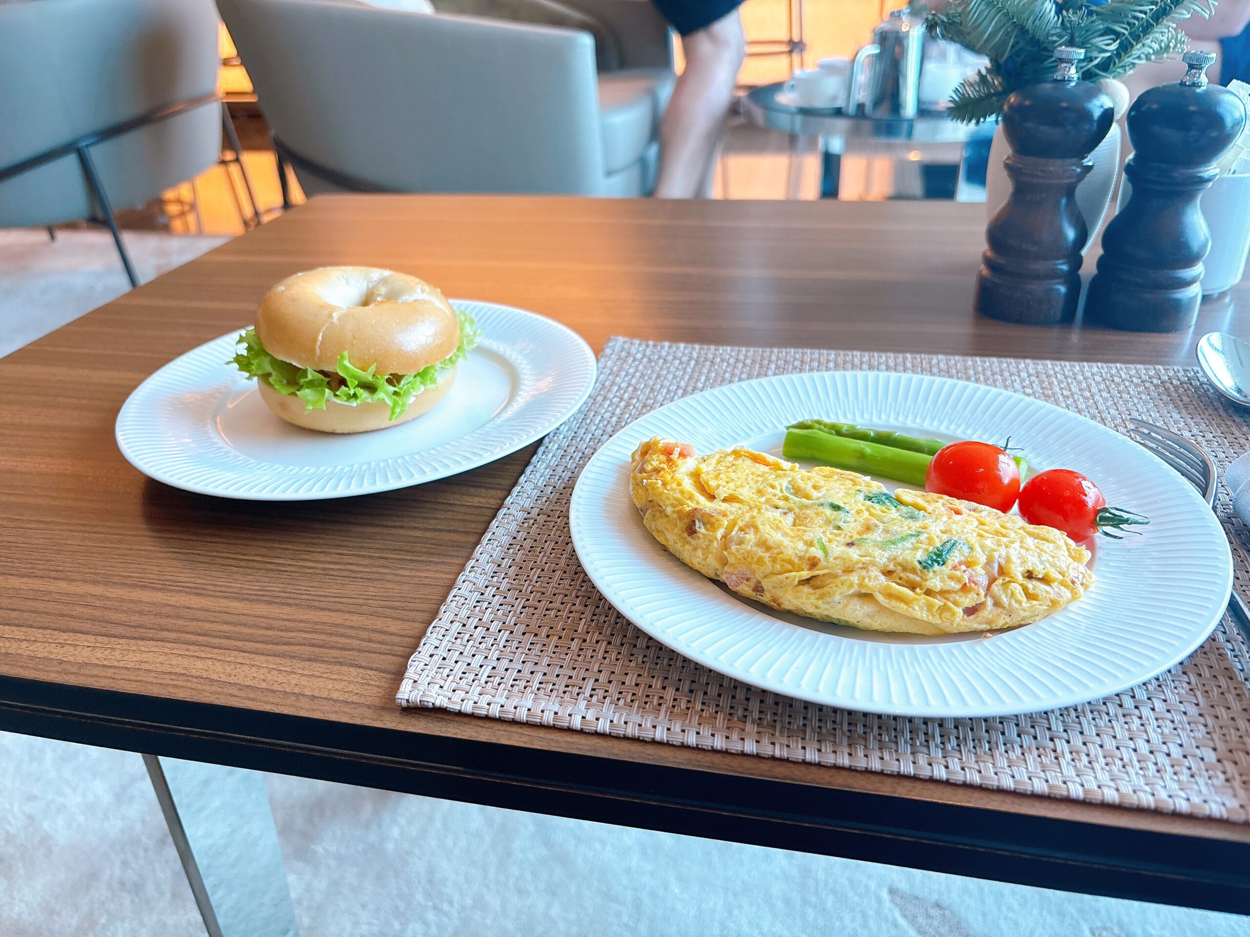 マリオット リゾート パーム ジュメイラ ドバイの朝食