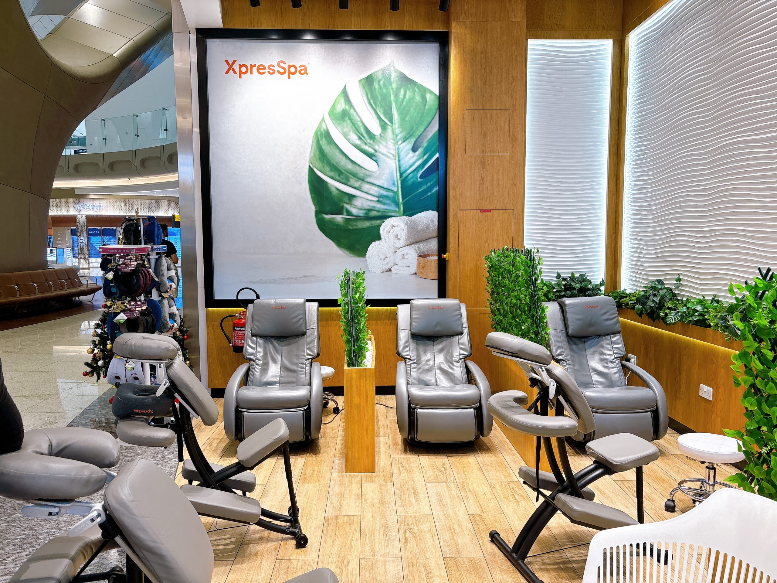 アブダビ国際空港のリラクゼーション施設