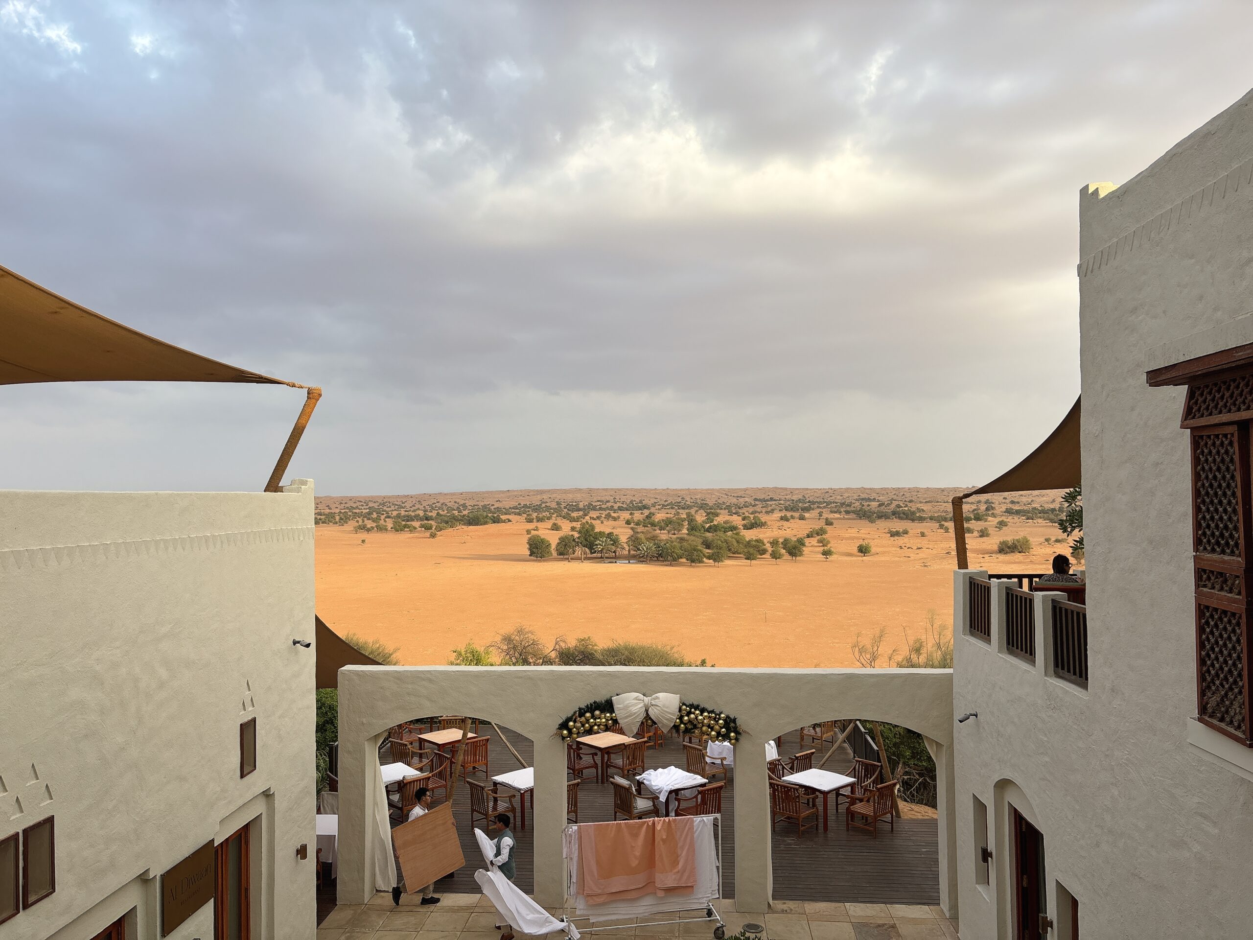 ドバイの砂漠エリア