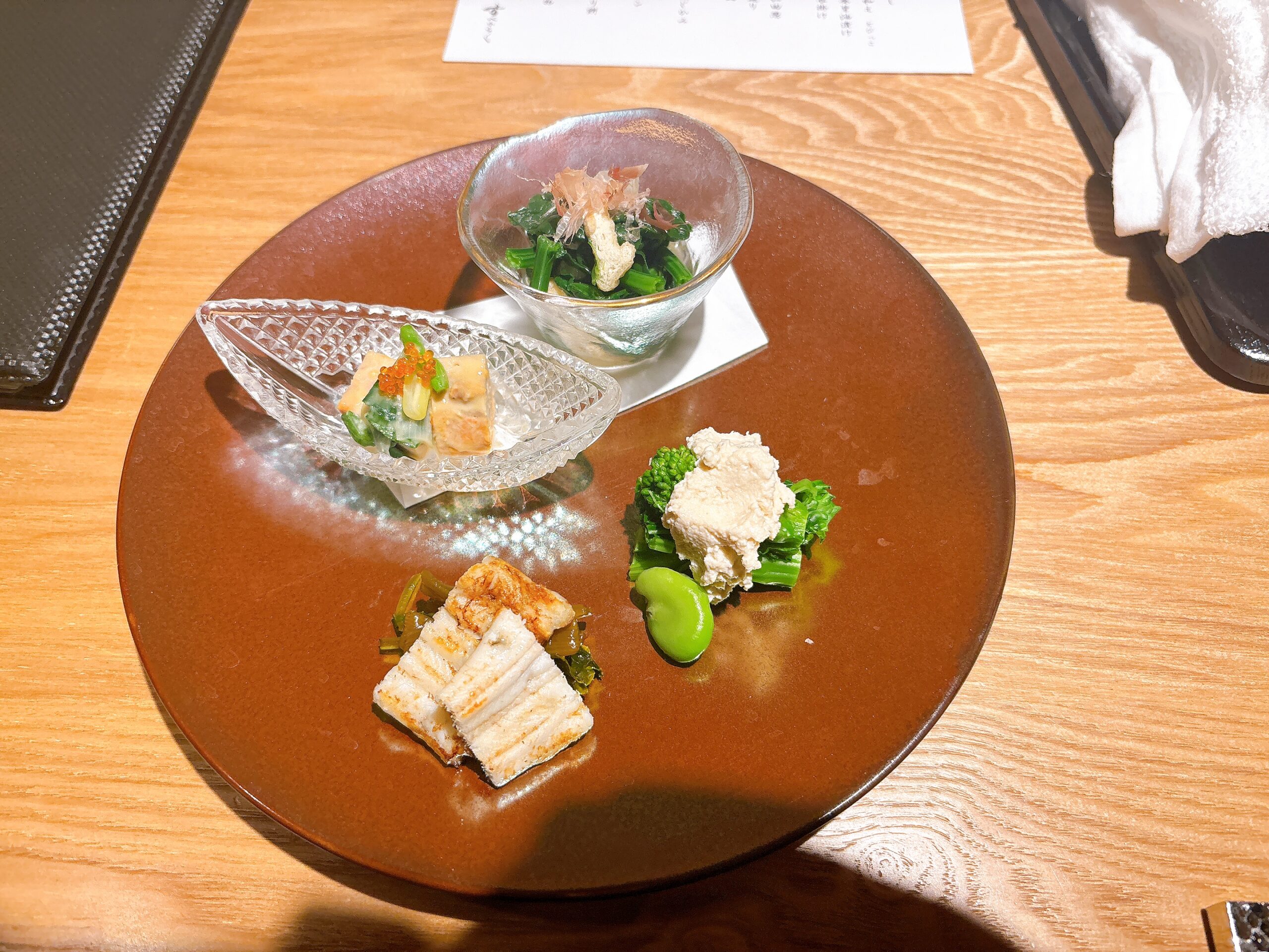 すべからくの前菜メニュー