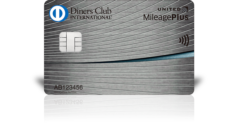 MileagePlusダイナースクラブファーストのカード券面