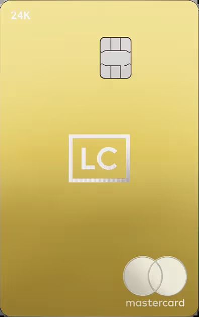 ラグジュアリーゴールドカードの券面