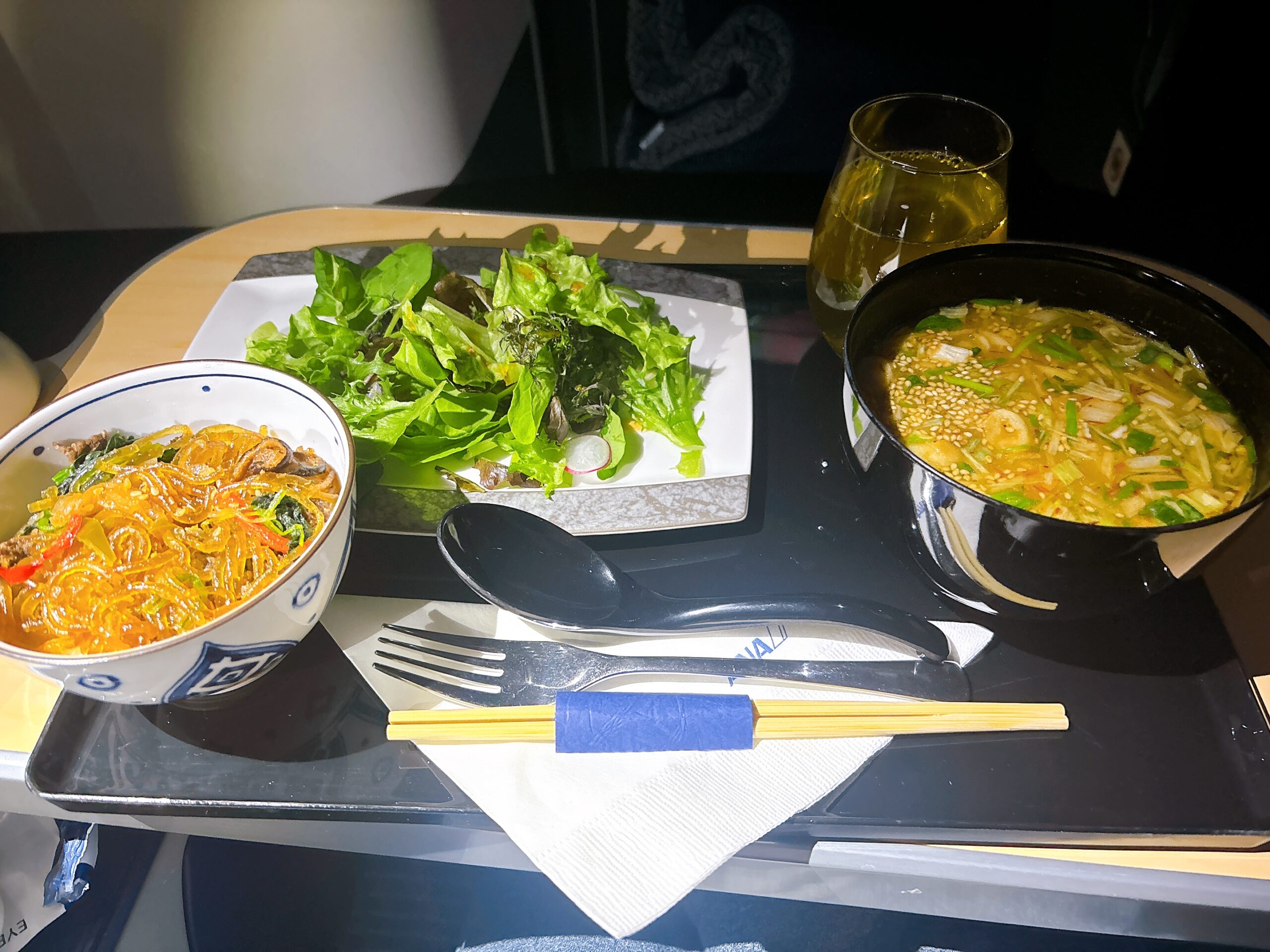 筆者が実際に楽しんだANA機内食