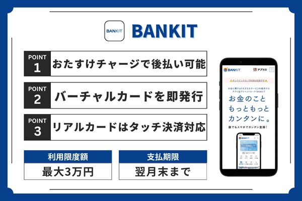 BANKITのポイントまとめ