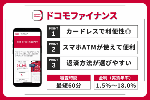 ドコモファイナンスのポイントまとめ