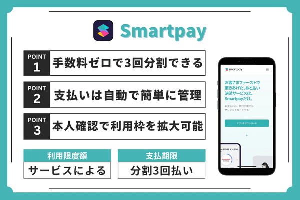 Smartpayのポイントまとめ